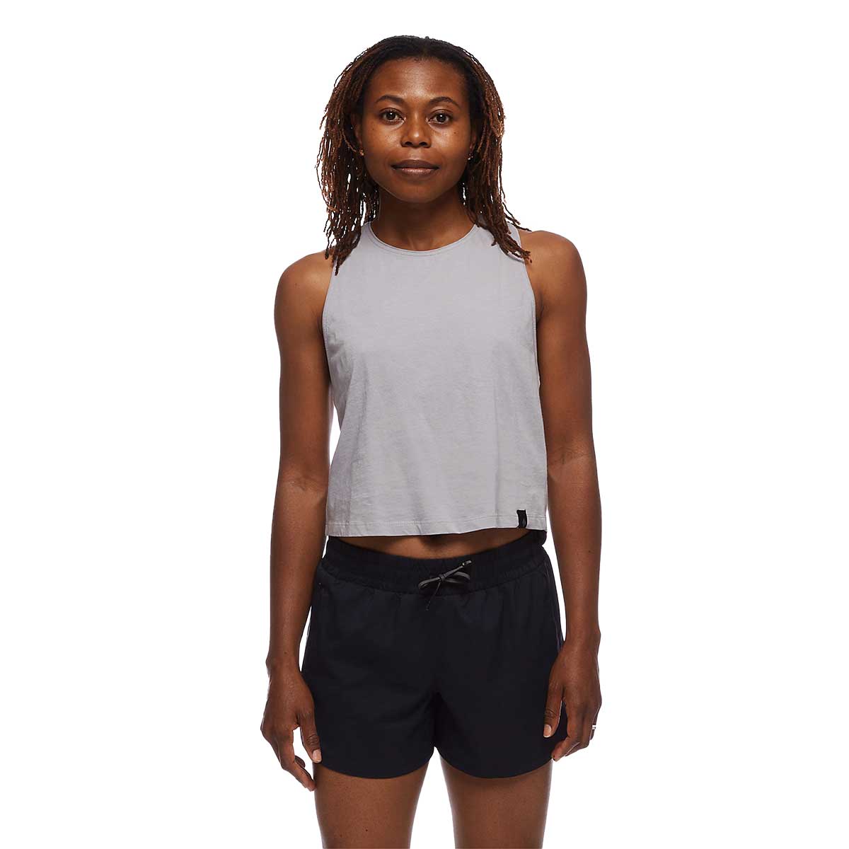 Black Diamond Pivot Tank Top Women's in Pewter